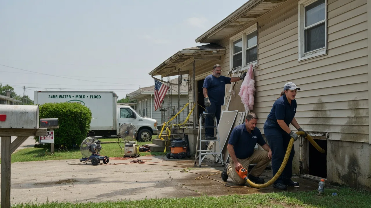 Water Damage Repair in Hitchita, OK near me